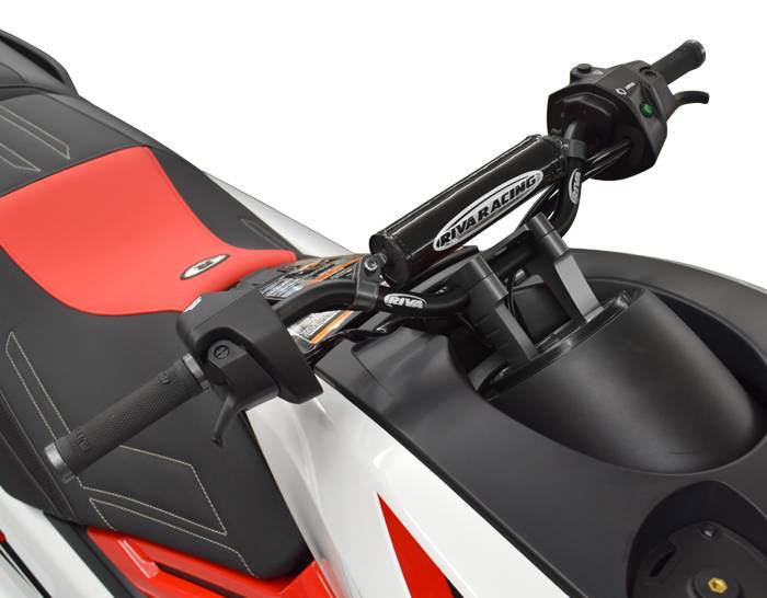 RIVA Yamaha 2015 - 2021 FX Pro-Series Steering System Package with 30" Bars + ODI Rogue Grips