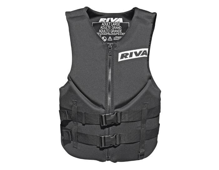 RIVA Neoprene Men's BioLite Life Vest - Black