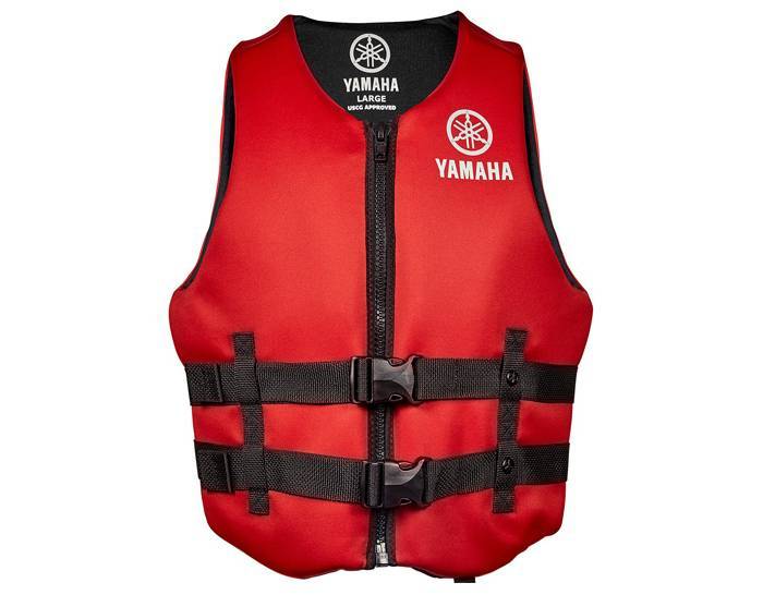 Yamaha Value Neoprene 2-Buckle Unisex PFD - Red