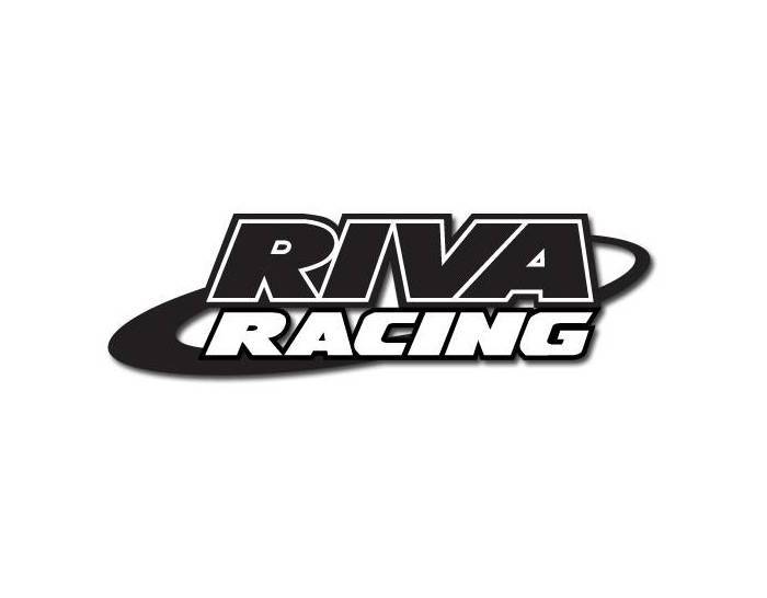 RIVA RACING Circle DECAL, 6IN BLACK