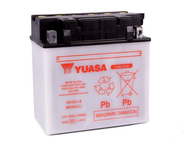 Yuasa Lead Acid Battery YB16CL-B Yamaha