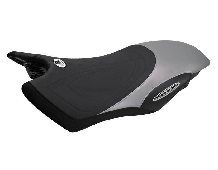 RIVA Yamaha GPR Seat Cover - Black/ Silver