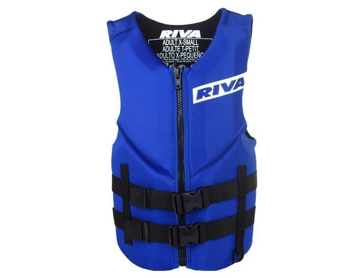 RIVA Neoprene 2-Belt BioLite Life Vest - Blue