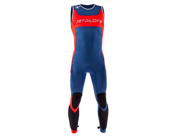 JetPilot Sabre John Wetsuit - Red/Blue