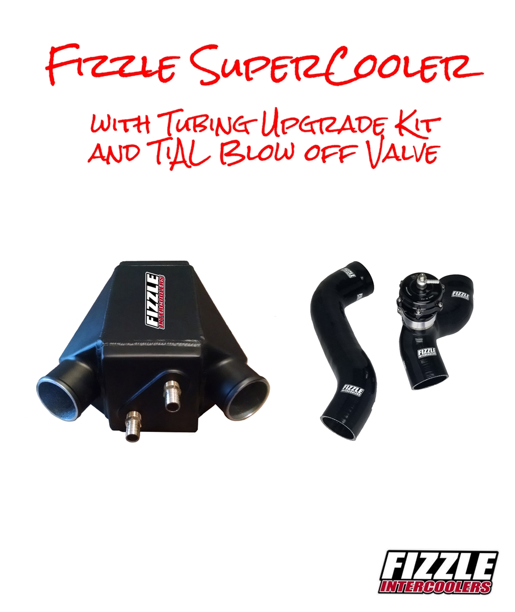 Fizzle Sea Doo 300 SuperCooler with Tubing Upgrade Kit and Tial Blow Off Valve