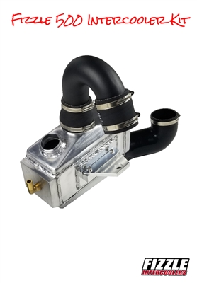 FIZZLE 500 Intercooler for Yamaha Skis - No blow off valve included