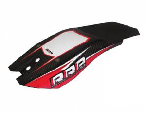 Rick Roy Ninja Chin Pad Carbon Look - Black/Red