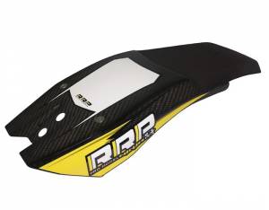 Rick Roy Ninja Chin Pad Carbon Look - Black/Yellow