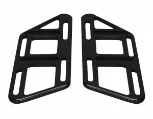 Rick Roy Aluminum Foot Plate Set - Black