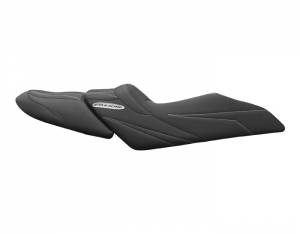 RIVA YAMAHA GP1800, 2015+ VXR Seat Cover - Black/ Silver Stitch