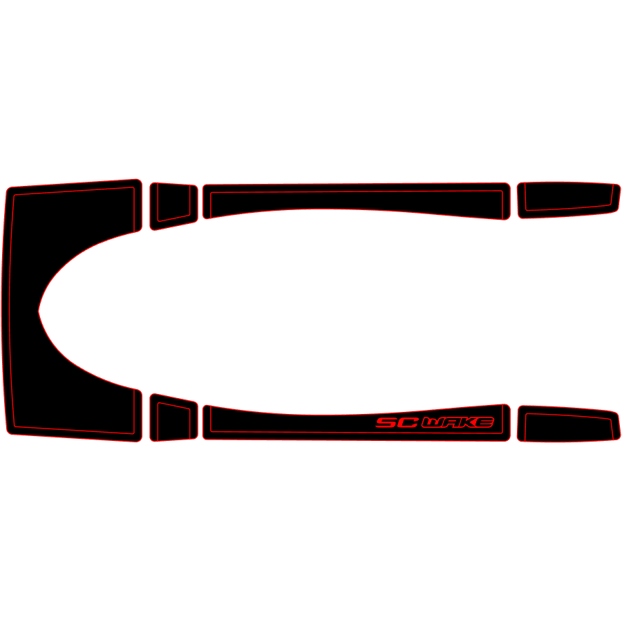 SC WAKE SEA-DOO RXP (04-05) MAT KIT-CLASSIC DESIGN