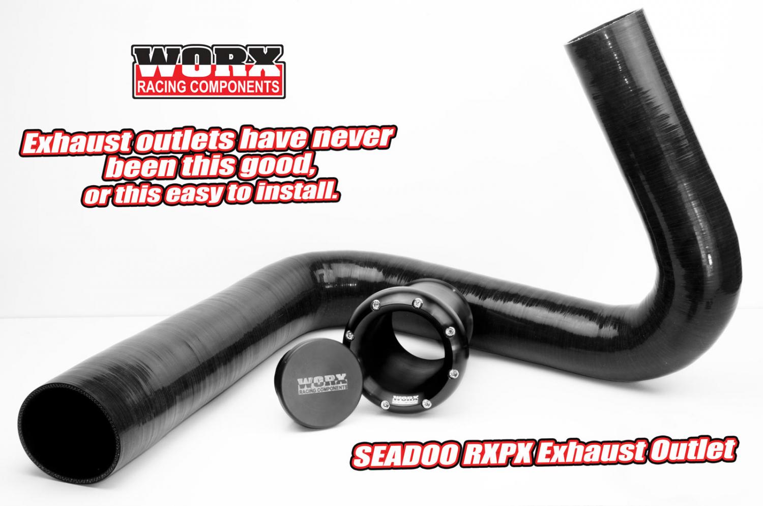 SEADOO 4 TEC EXHAUST OUTLET 274000901 2002-2004 GTX MODELS EXHAUST CURVED PIPE 
