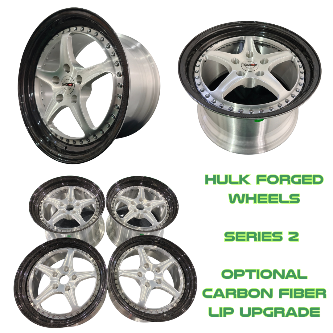 Set of Hulk Forged Series 2 Wheels for C4 ZR-1 Corvette : PWC ...