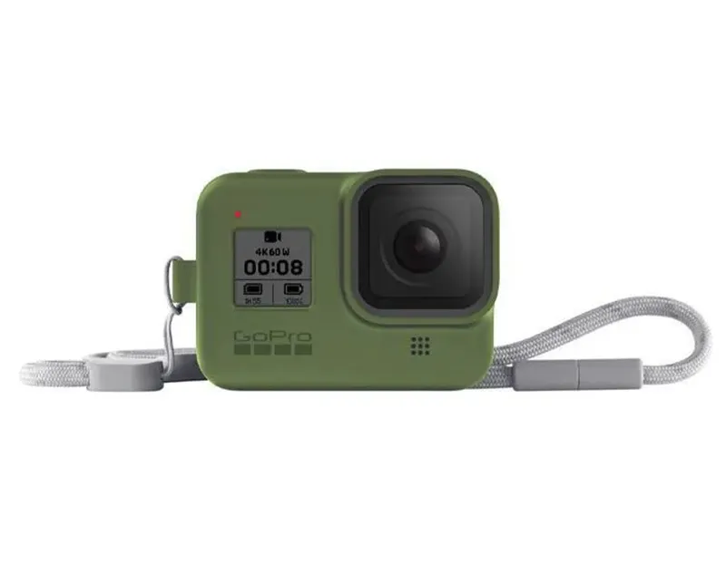 GoPro Sleeve + Lanyard (HERO8 Black) Turtle Green