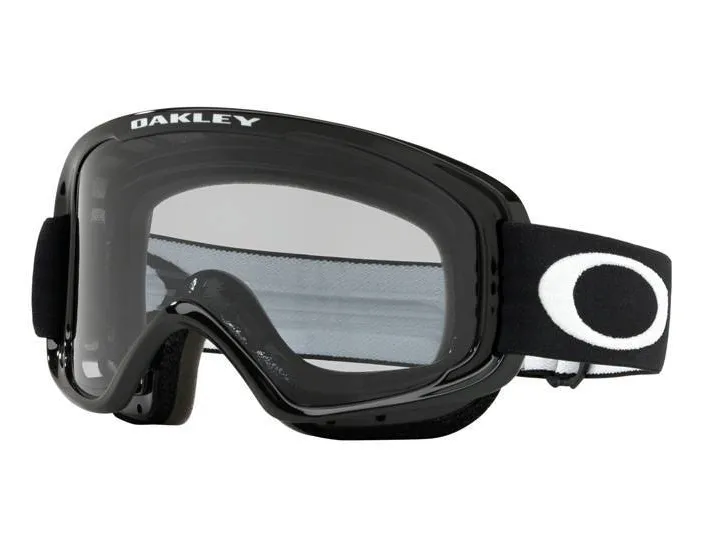 Oakley O-Frame Pro MX H2O Goggle - Jet Black/Light Grey Lens