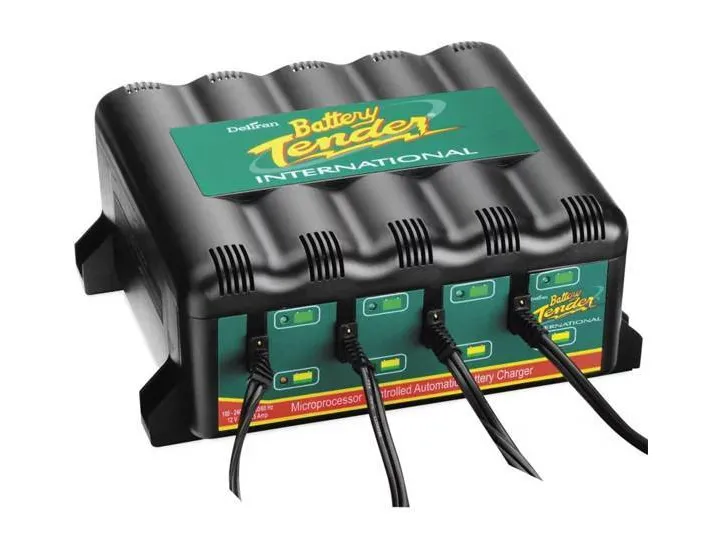 Battery Tender 4-Bank Charge Station 12V 1.25mA