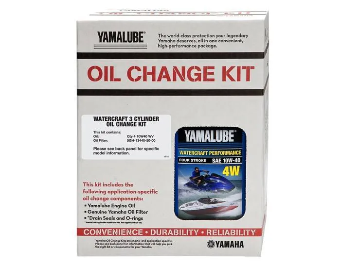 Yamalube Watercraft Oil Change Kit (3-cylinder TR-1 only)