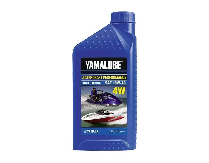 Yamalube 4-stroke 10W40 Watercraft Mineral Oil - 1 Quart