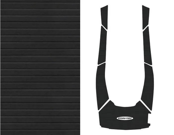 Hydro-Turf Mat Kit Yamaha FX HO/SVHO 2019+ Black - Cut Grovve - Peel & Stick