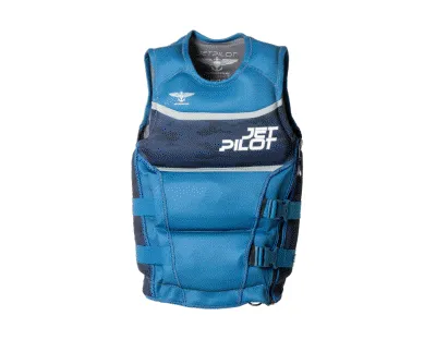 Jetpilot F-86 Sabre Flight Coast Guard Approved Vest - Blue Camo