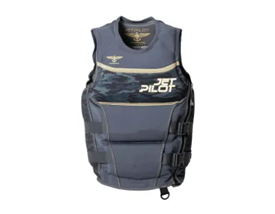 Jetpilot F-86 Sabre Flight Coast Guard Approved Vest - Grey Camo