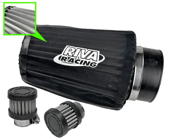 RIVA Kawasaki Ultra 160/STX-160/Ultra LX/STX-15F Performance Power Filter Kit