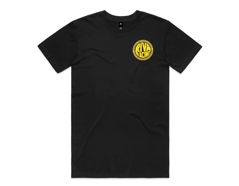 RIVA Fisheye Tee - Black/Yellow