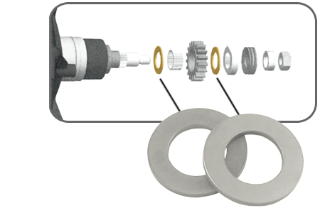 RIVA Sea Doo metal clutch washers for 04-05 Sea Doo Supercharger