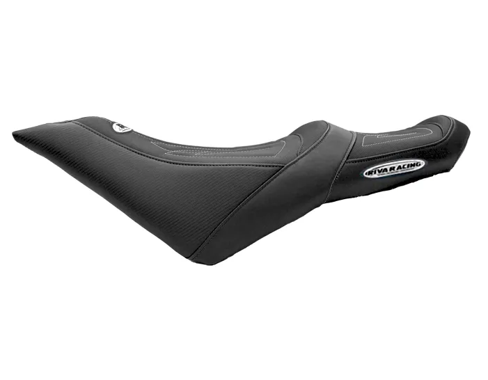 RIVA Sea-Doo 2014~23 SPARK Comfort Seat Cover 2-UP - Black w/Silver Stitching