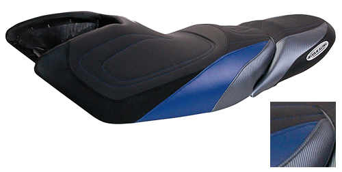 RIVA Yamaha FX 08-11Seat Cover- Black/Silver/Blue