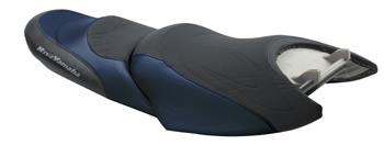 RIVA SEAT Cover, Yamaha XLT, Blue/Black, 2PCS