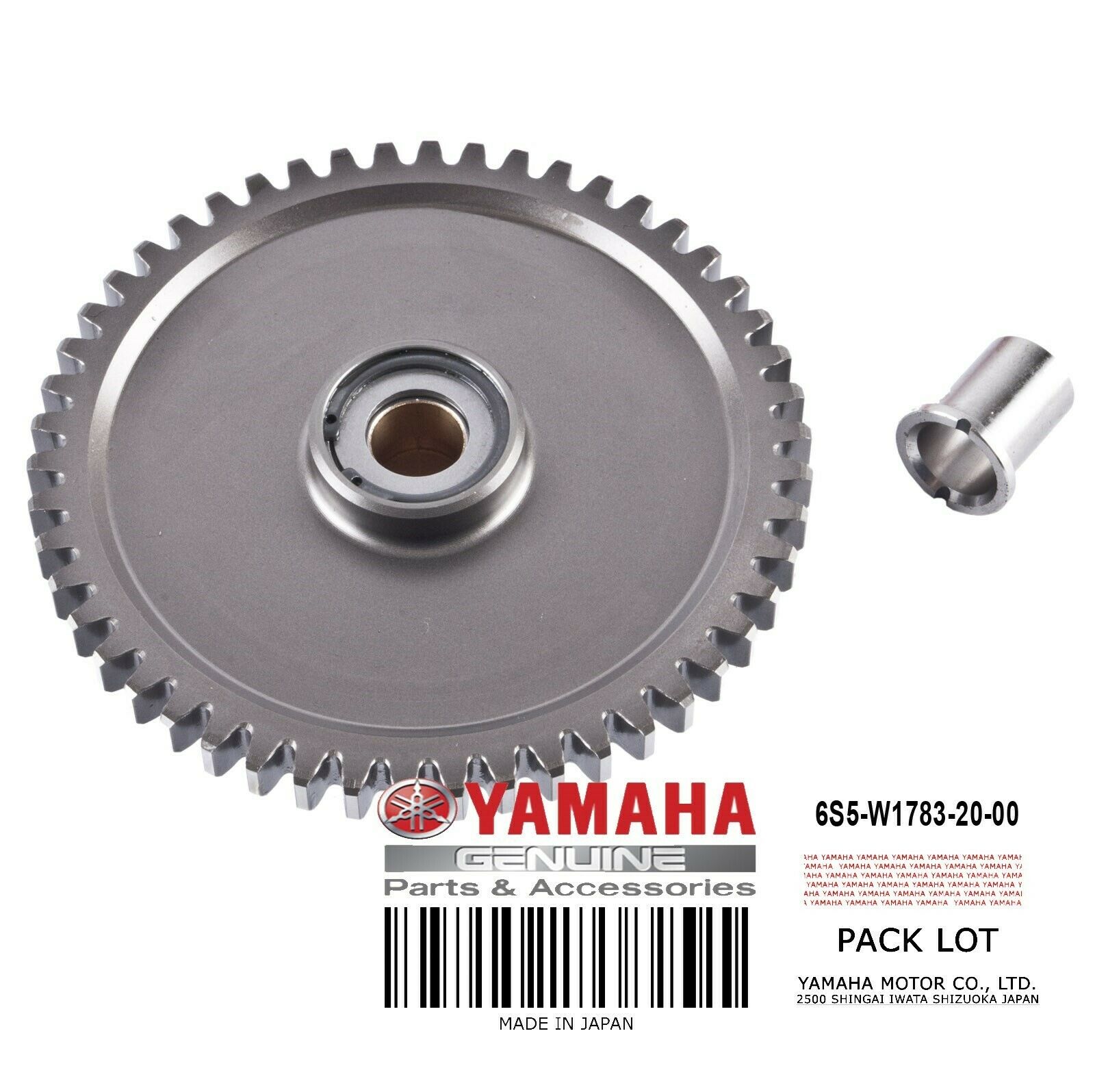 Yamaha DRIVE GEAR & COLLAR SET 6S5-W1783-20-00