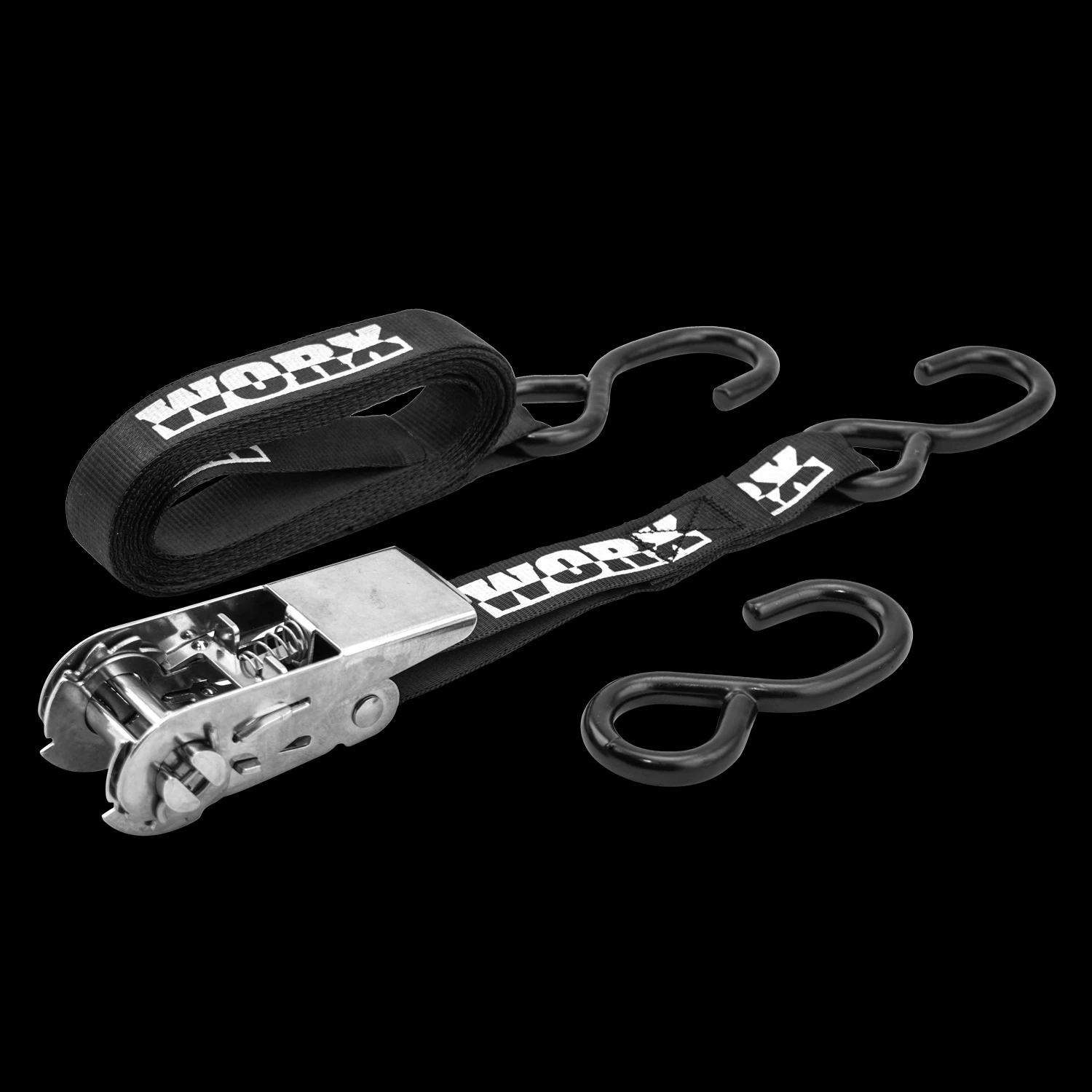 WORX Triple Hook PWC Tie-Down Ratchet Strap